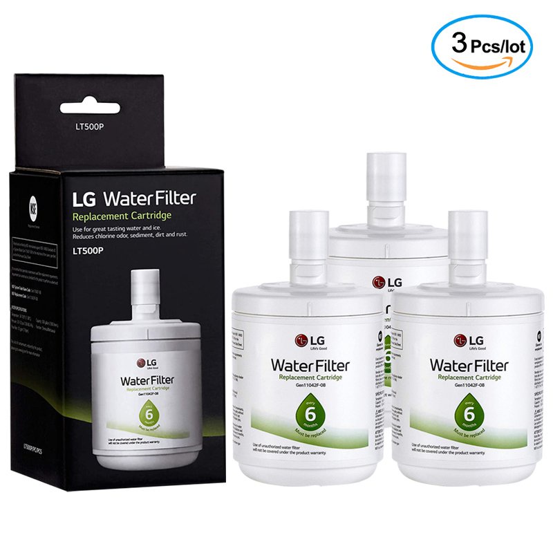 Replace LG LT500P 5231JA2002A vertical refrigerator water purifier, 3