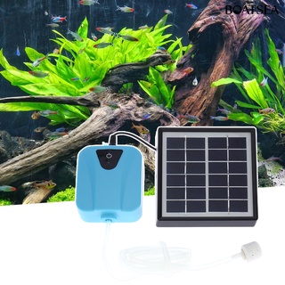 Boatsea Oxygen Pump Solar Power Wear-Resistant Solid Reusable Effective Low Noise Ultra Silent Fish Tank CO2 Reactor Aquatic Solar Pump for Water Fish #4