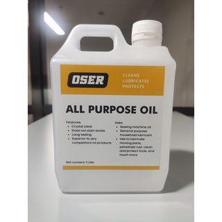 1Liter All Purpose Oil Crystal Clear Non Staining Juki Singer