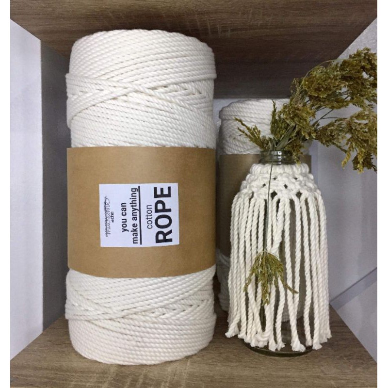 300M Macrame cord Cotton rope macrame rope Shopee Philippines