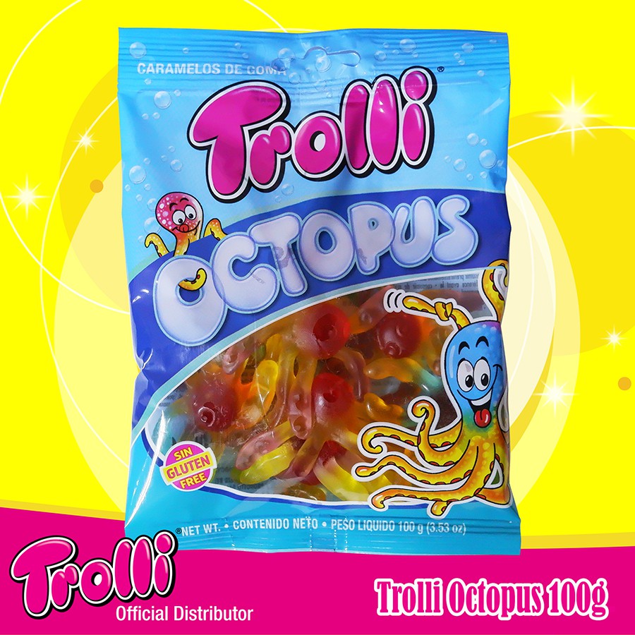Trolli Octopus 100g Gummi Candy Shopee Philippines