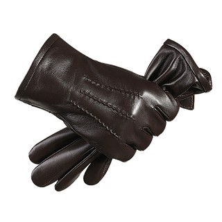 white leather gloves mens