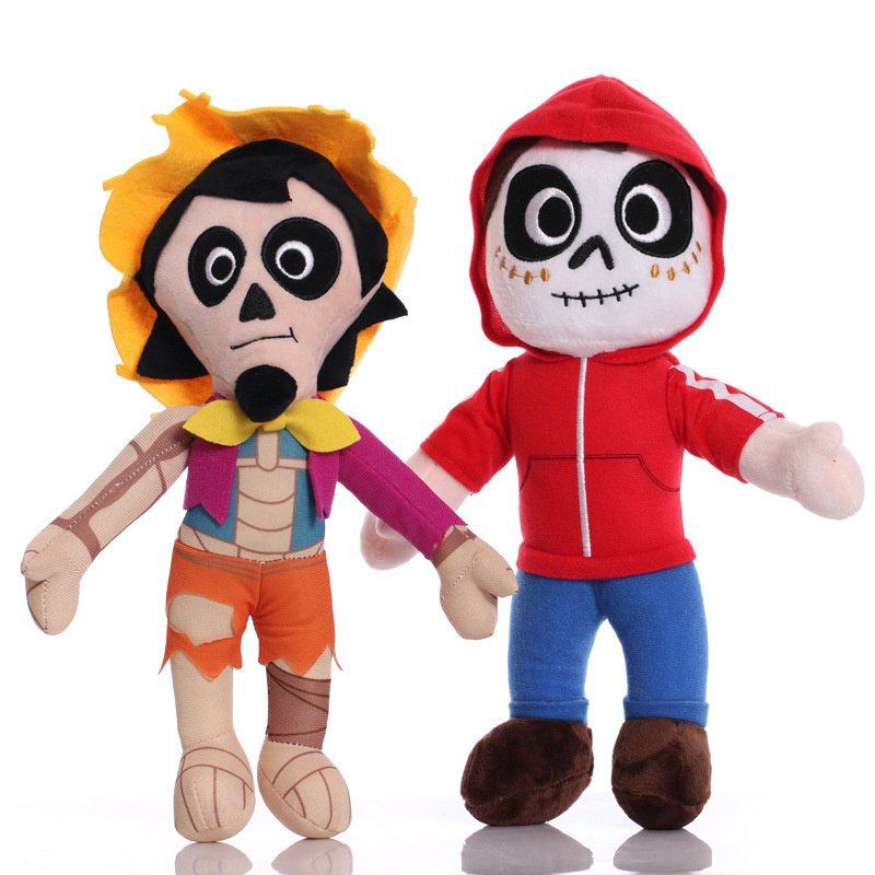 Disney Coco Cartoon Stuffed Toys cute Dante MiG Hector Plush Doll home ...