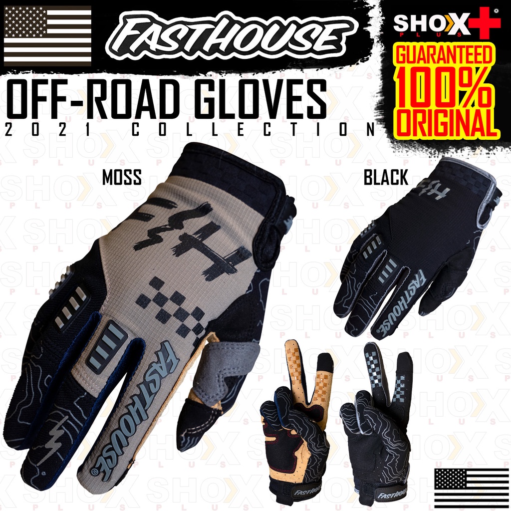FastHouse USA Off-Road Gloves MOTO / BIKE - GUARANTEED 100% ORIGINAL ...