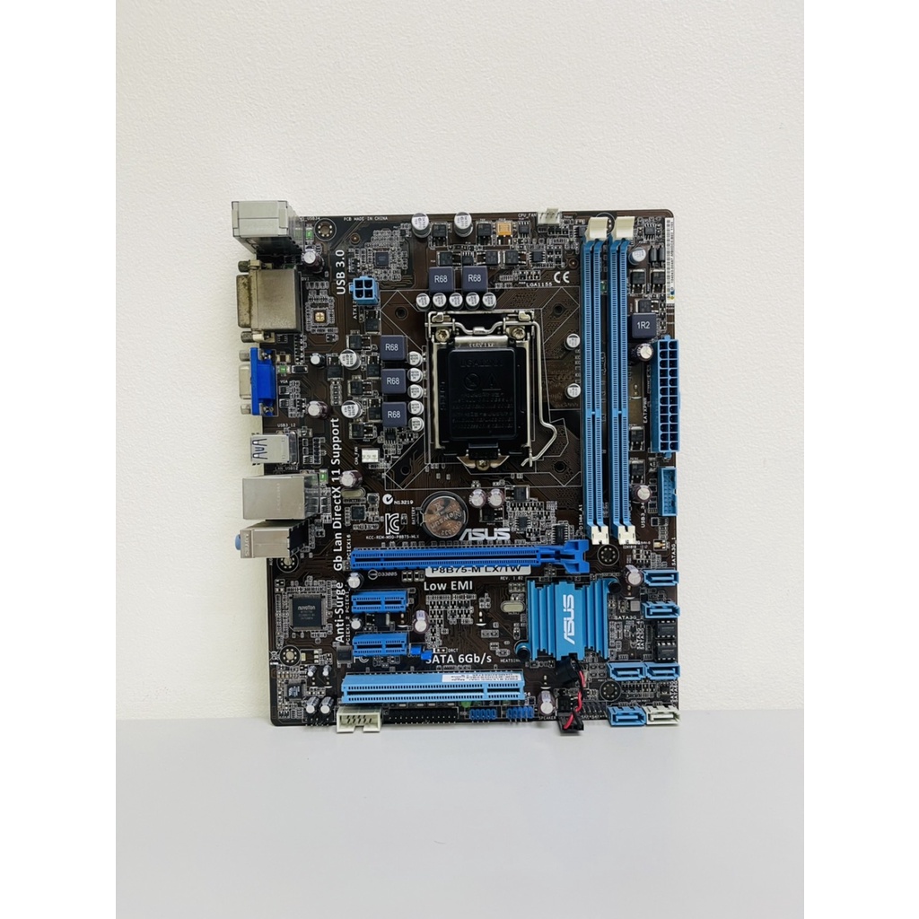 ASUS P8B75-M LX/TW Desktop 3RD GEN Motherboard B75 Socket LGA 1155 i3 ...