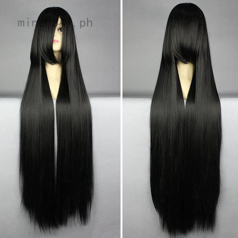 black dress up wig