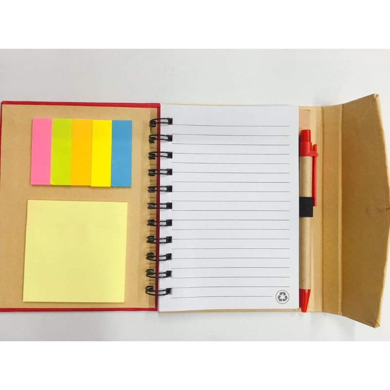 Mini Notebook with Sticky note & Ballpen | Shopee Philippines