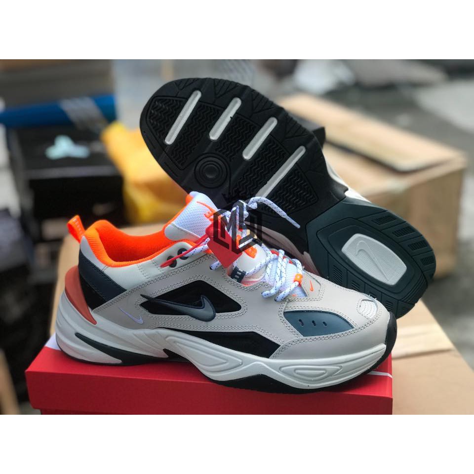 nike m2k tekno turf orange