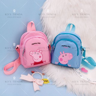 New arrival 20×18×7cm peppa pig bag sling bag kids bag as adult sling bag
