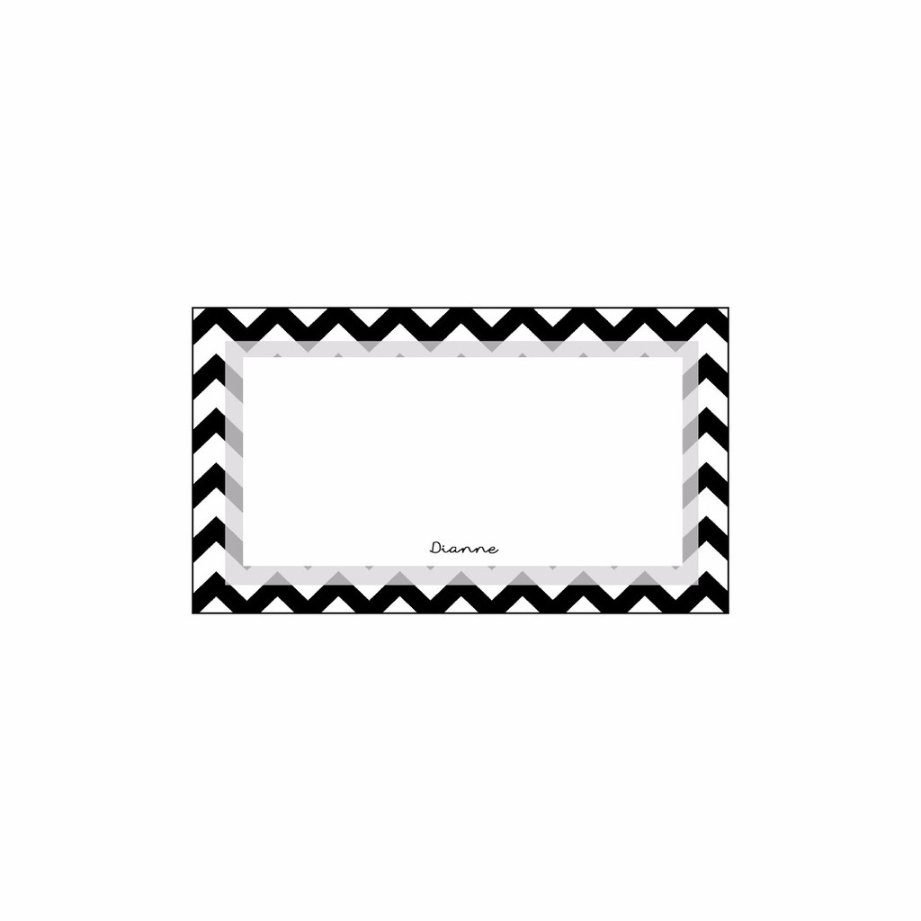 personalized-gift-tags-sticker-tags-pattern-chevron-black