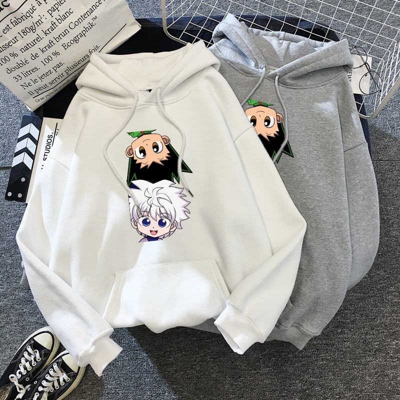 Killua-GON FREECSS Hunter X Hunter Hoodies Hooded Top Women Sweatshirt