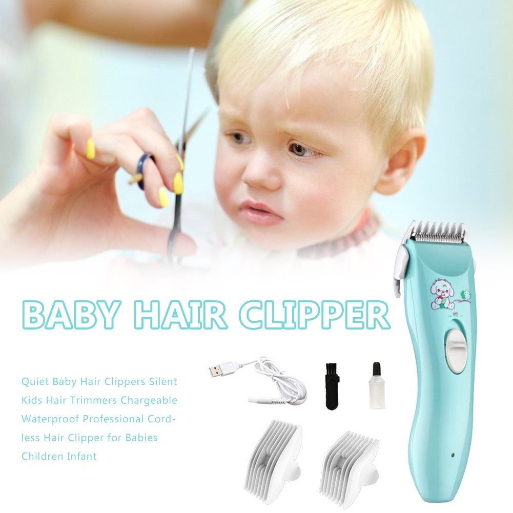 silent clippers for children's hair