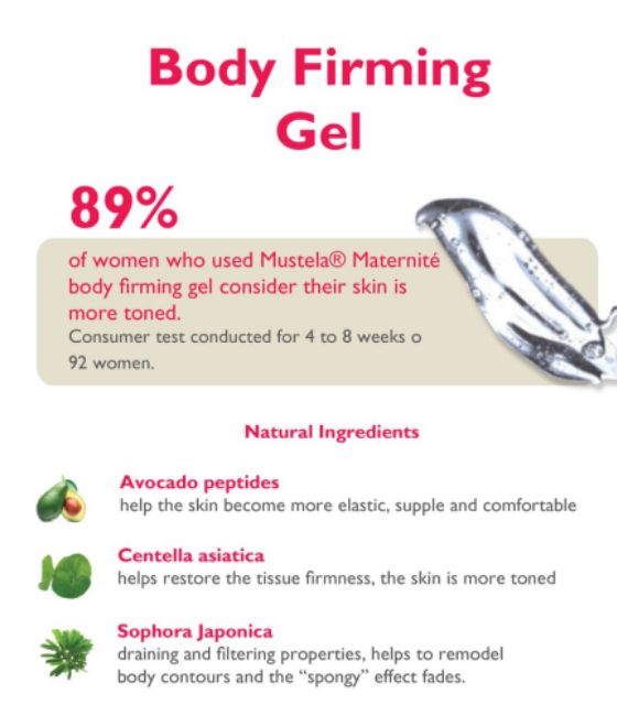 mustela body firming gel
