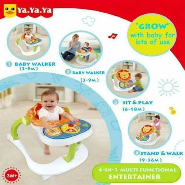 4 in 1 walker for babies