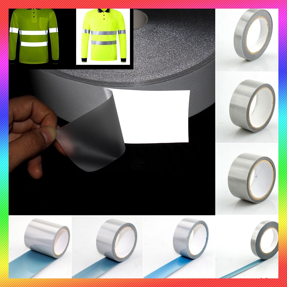 Ncibuin Reflective Sticker 20mm 2 Meter Heat Press Jacket - Txwt ...