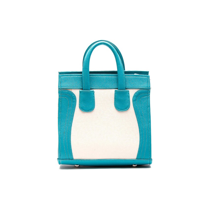 teal shoulder bag