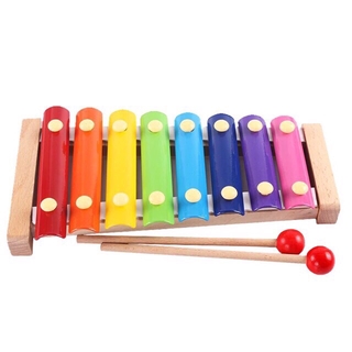 Wooden Toy Xylophone Toys Musical Toys Hand Knock Violin Xylophone ...