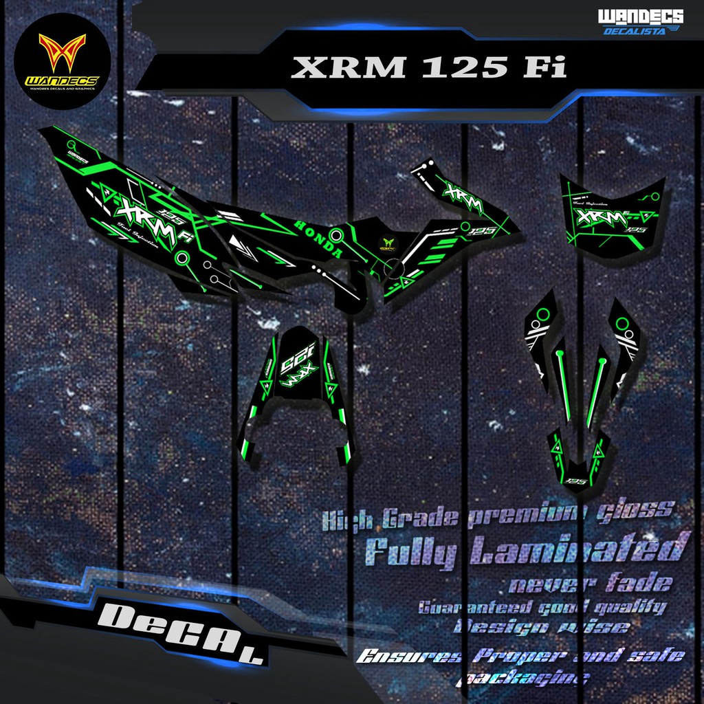 xrm 125 design