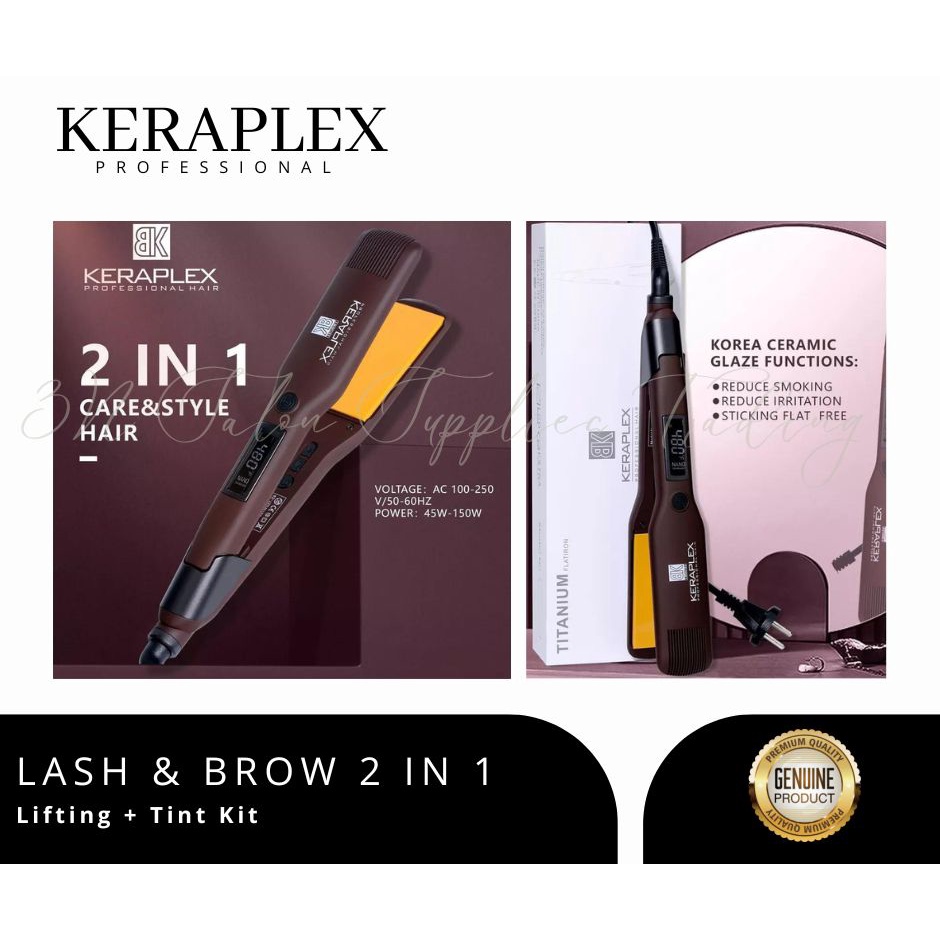 Digital NANO Titanium plate Hair Iron best for REBONDING & KERATIN