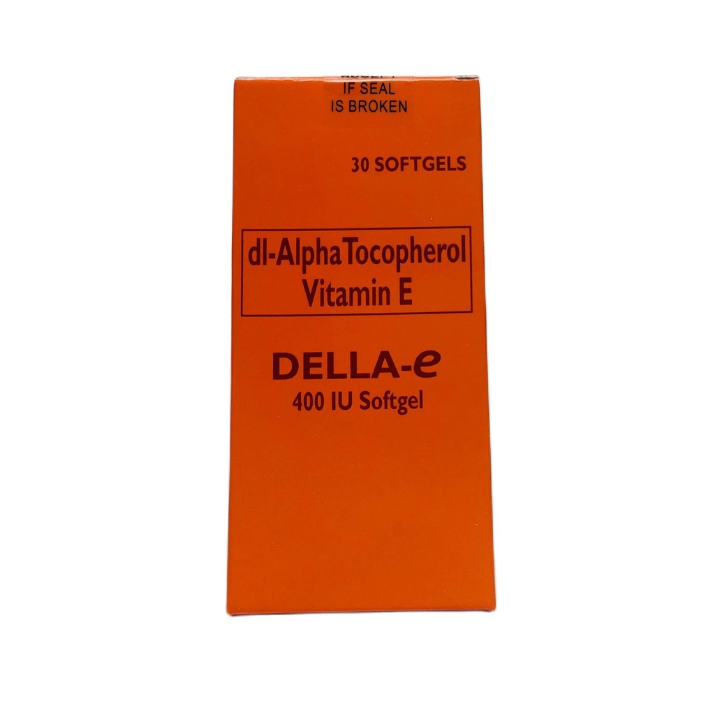 di Alpha Tocopherol Vitamin E 400 IU (DELLA E) Shopee Philippines
