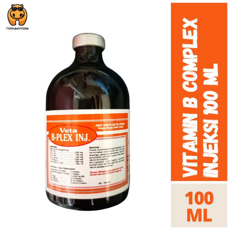 B Complex 100 ml Injection Vitamin B Complex Injection Veta B Plex
