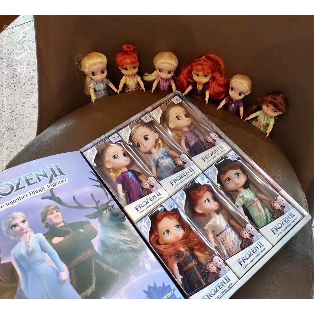 frozen 6 inch doll set