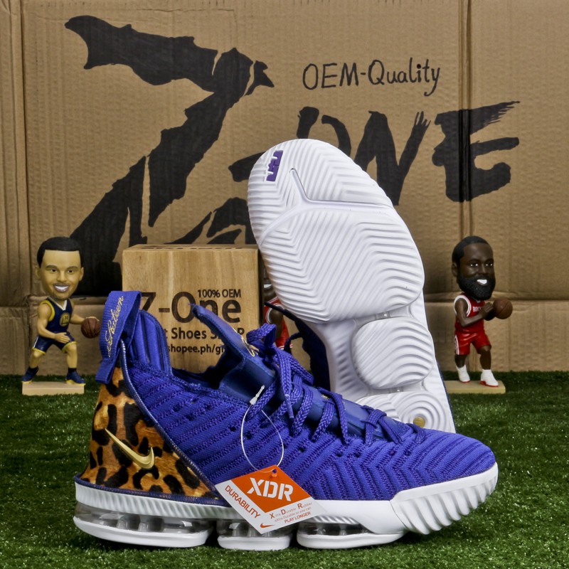 lebron blue and white shoes