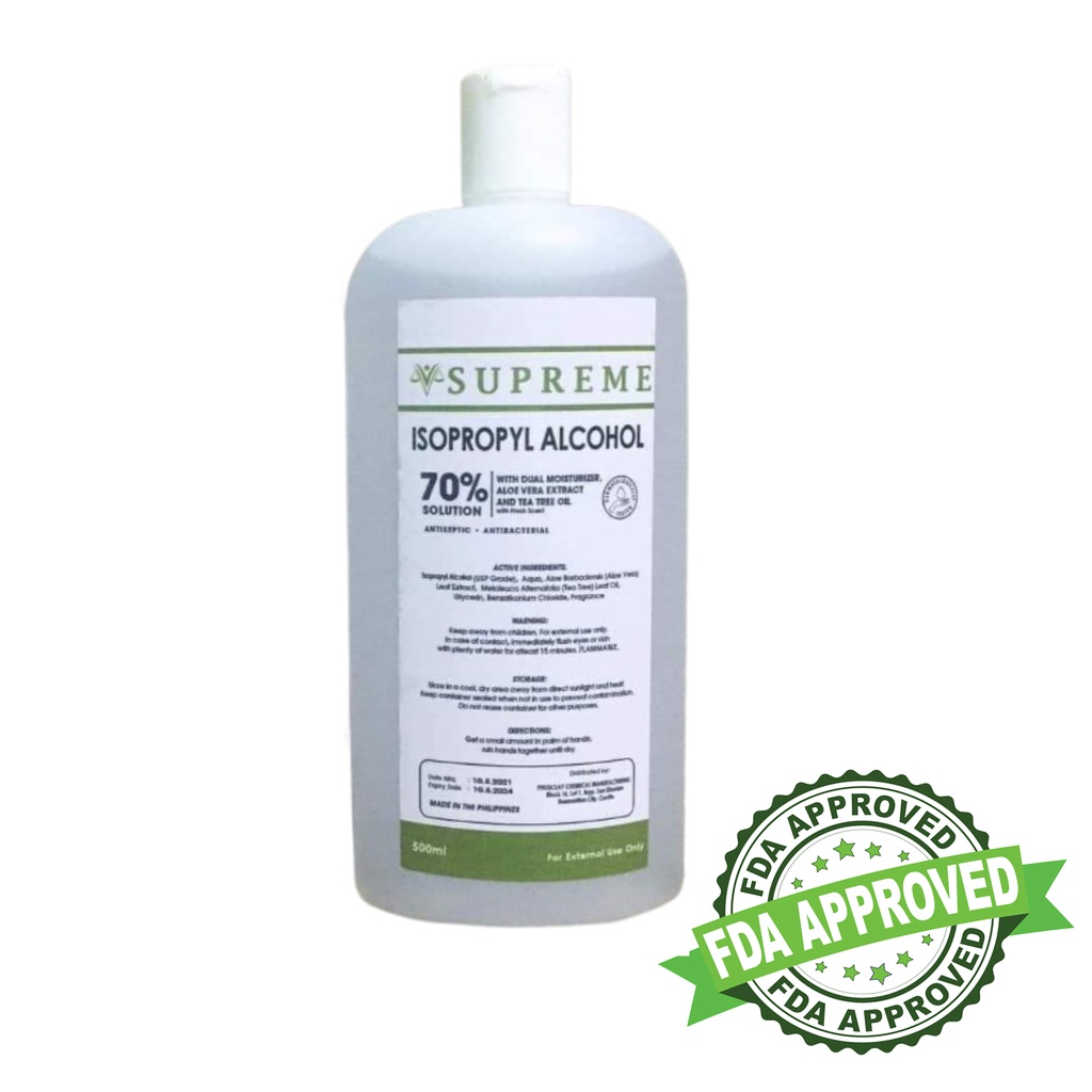 Vfm Scented Isopropyl Alcohol Supreme 70 Solution Moisturizing Hand