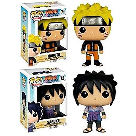 Funko Pop Animation Naruto Naruto 71 And Sasuke 72 Shopee Philippines