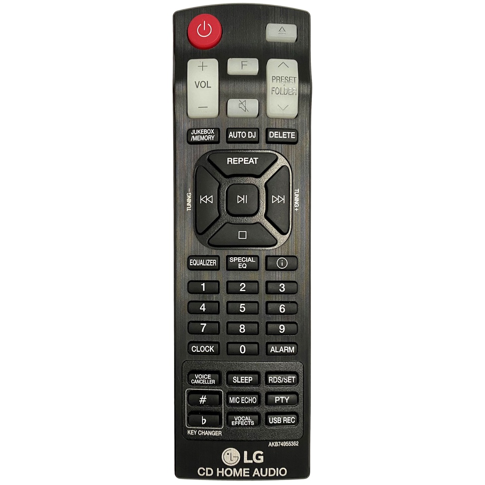 LG CD HOME AUDIO Original FOR LG Mini HiFi System Remote Control