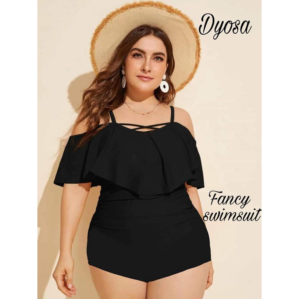 dør balkon Flipper YSMRD NEW TRENDING PLUS SIZE SWIMSUIT FANCY | Shopee Philippines