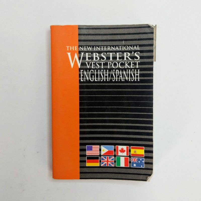 Learn Spanish Webster S Vest Pocket English Spanish Dictionary Shopee Philippines