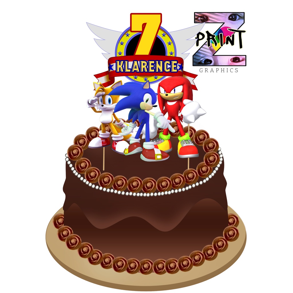 sonic-cake-topper-centerpiece-shopee-philippines