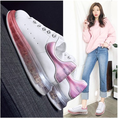 alexander mcqueen clear sneakers