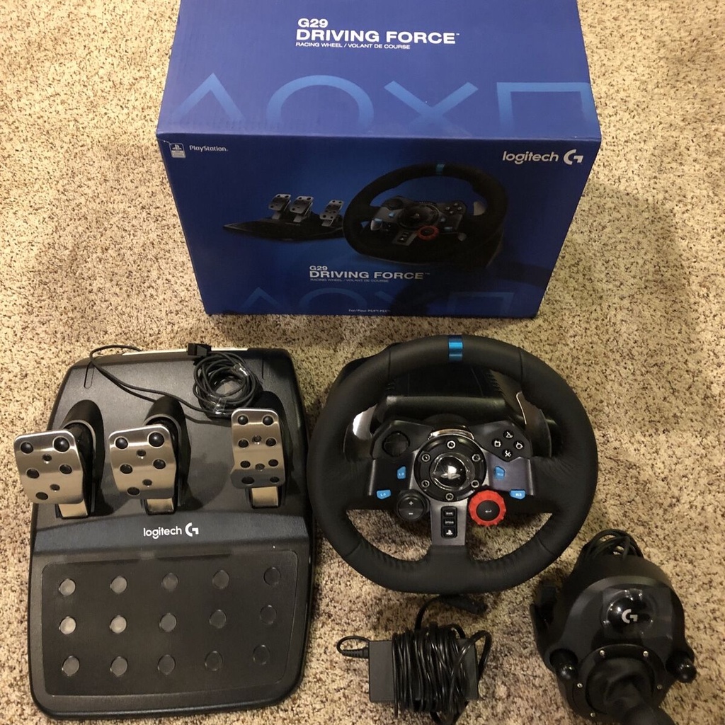 Logitech Driving Force G29 Racing Wheel with Pedals AND SHIFTER