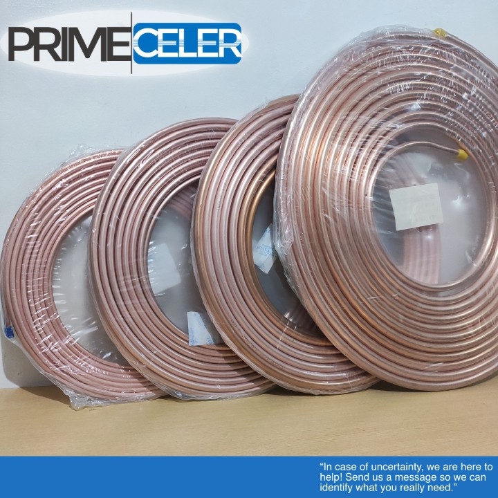 Copper Tube Size for Aircon Installation (Size 1/4 X 0.28 X 15M