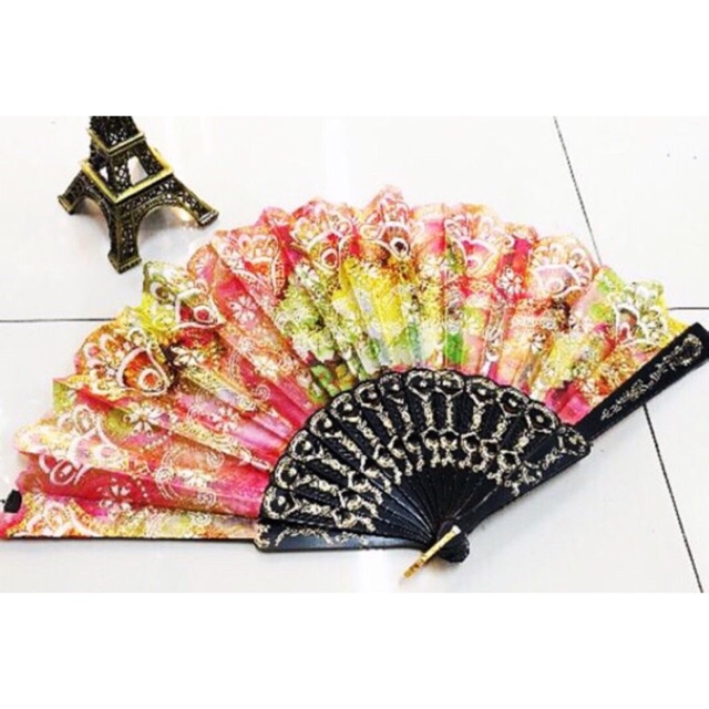 Plastic Chinese Fan Design | Shopee Philippines