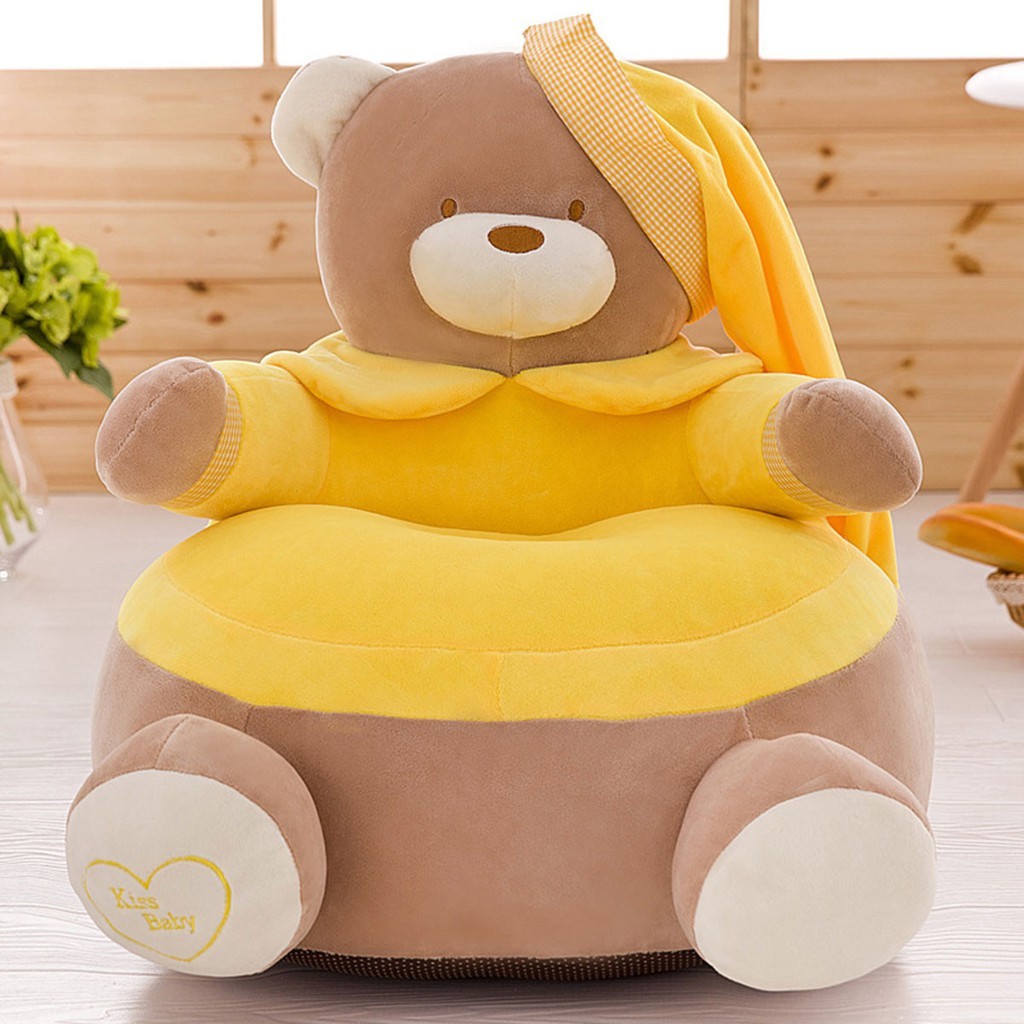 plush bear chair