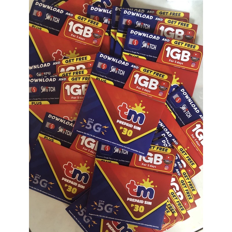 Tm 5g Tm 5g Sim June 30 2022Expire Fresh SiM Shopee Philippines