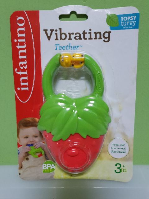 vibrating teething bracelet