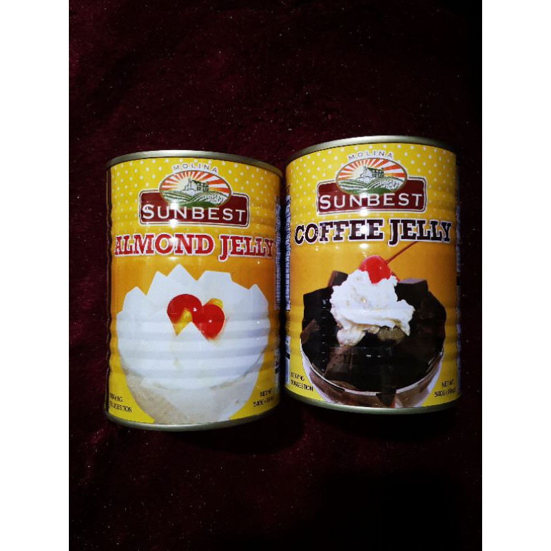 Sunbest Coffee /Almond Jelly 540g Shopee Philippines