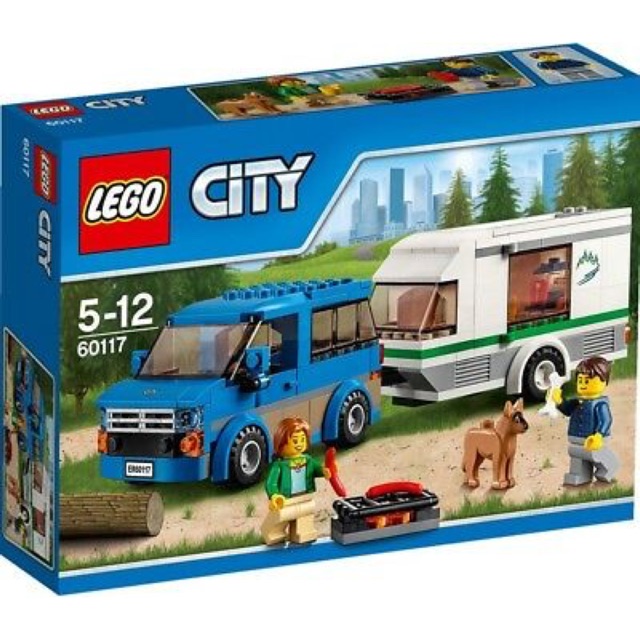 lego city 60117 van & caravan