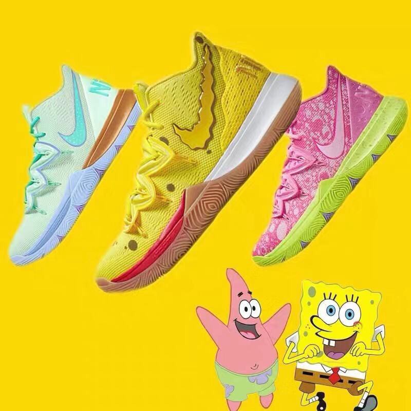 kyrie spongebob mens shoes