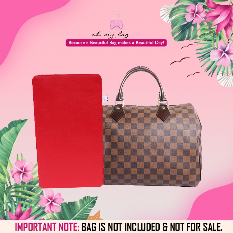 Base Shaper for Louis Vuitton Speedy 30 (Red) | Shopee Philippines