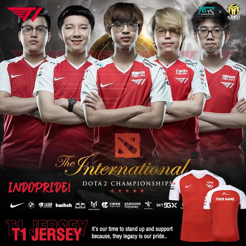 T1 ESPORTS Team Gaming Jersey Shopee Philippines