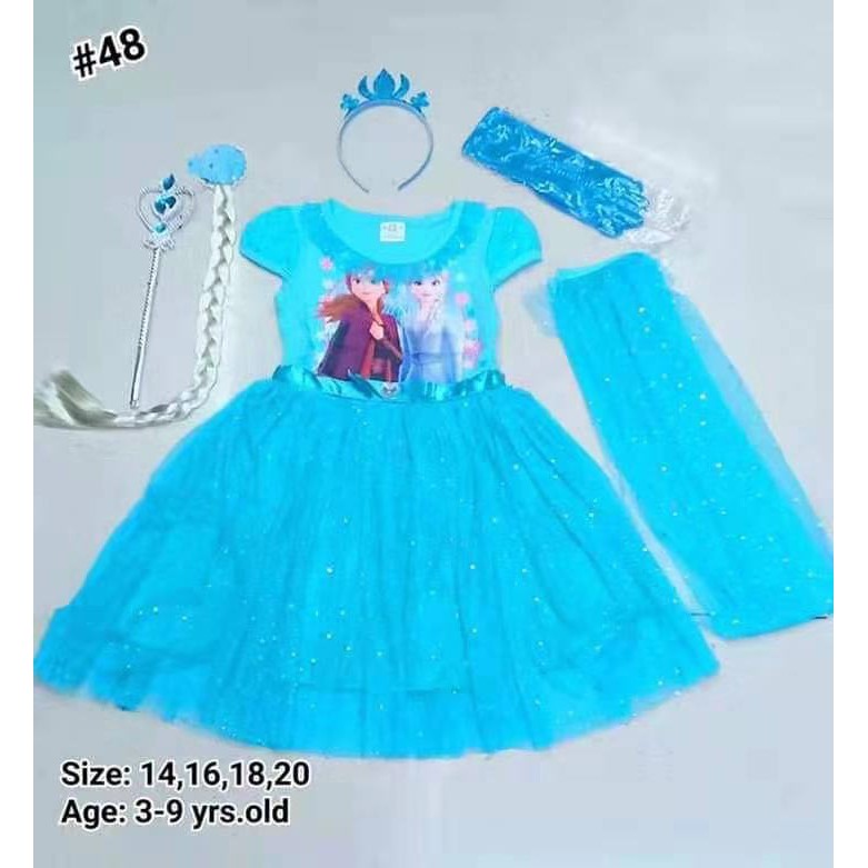 baby blue dress accessories