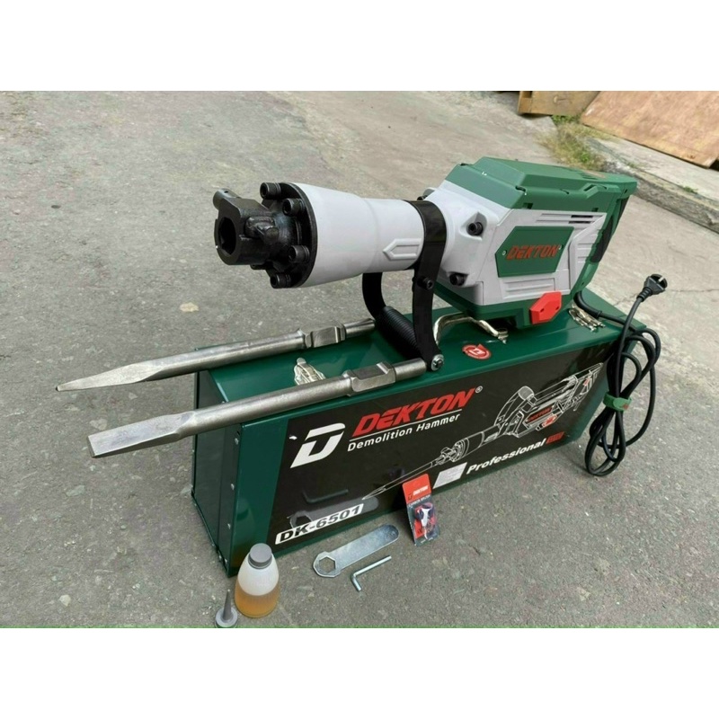 Dekton 30ly dk6501 Concrete Chisel Machine Gets 2 Chisel Noses