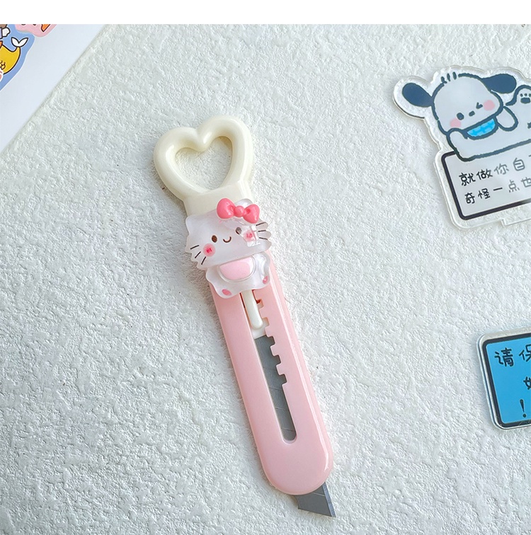 Sanrio Utility Knife Kuromi Corn Dog Melody Handbook Unpacking Express ...