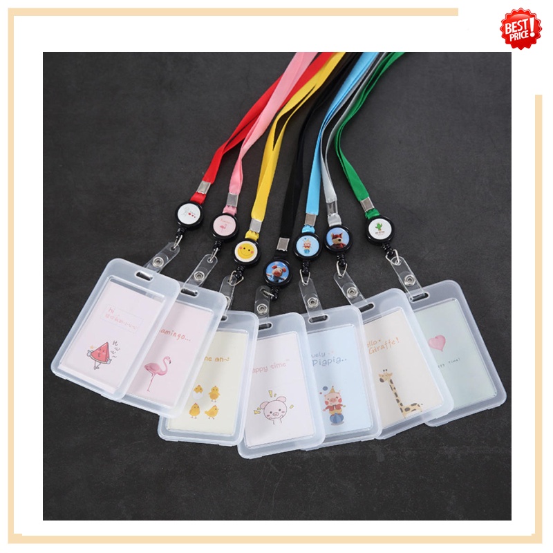 Clear Credit Card Holder Student Card Passport Bus Bag Transparent