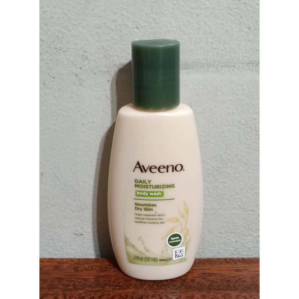 Aveeno Daily Moisturizing Body Wash (59mL) Made in Canada Shopee